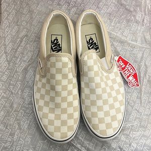Vans Classic Slip-On Checkerboard size 9.5 womens